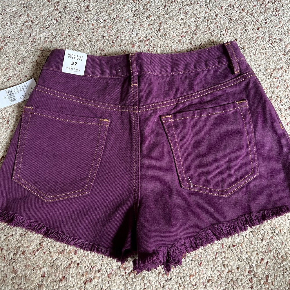 PacSun High Rise Festival Shorts size 27